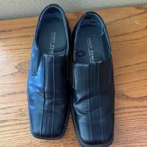 Men's Classic Black Slip-On Loafers